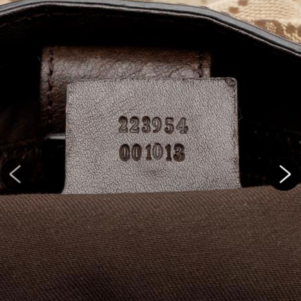 Gucci interlocking tote bag duffle medium large brown travel canvas d - Picture 7 of 14